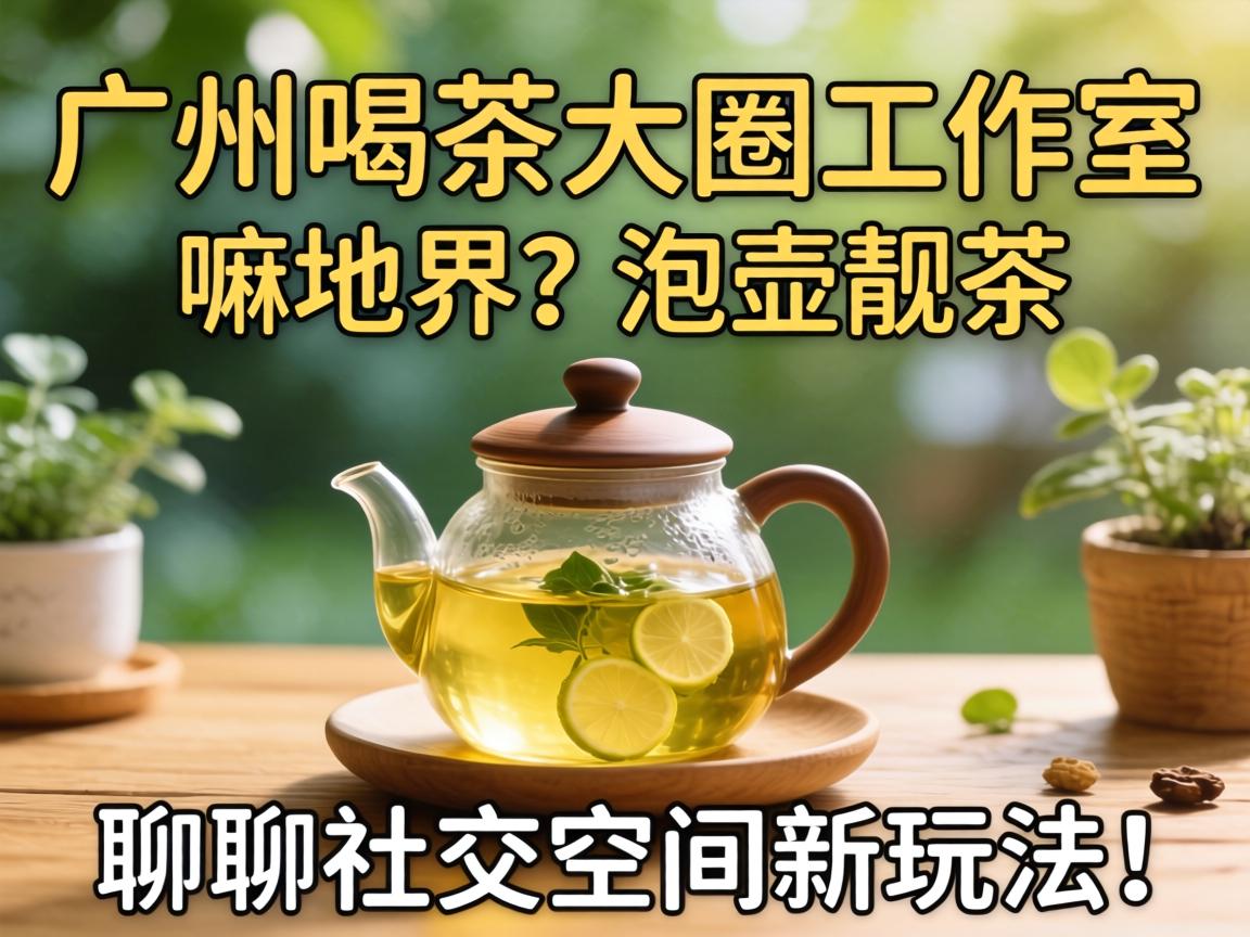 广州喝茶大圈工作室是嘛地界？泡壶靓茶，聊聊社交空间新玩法！