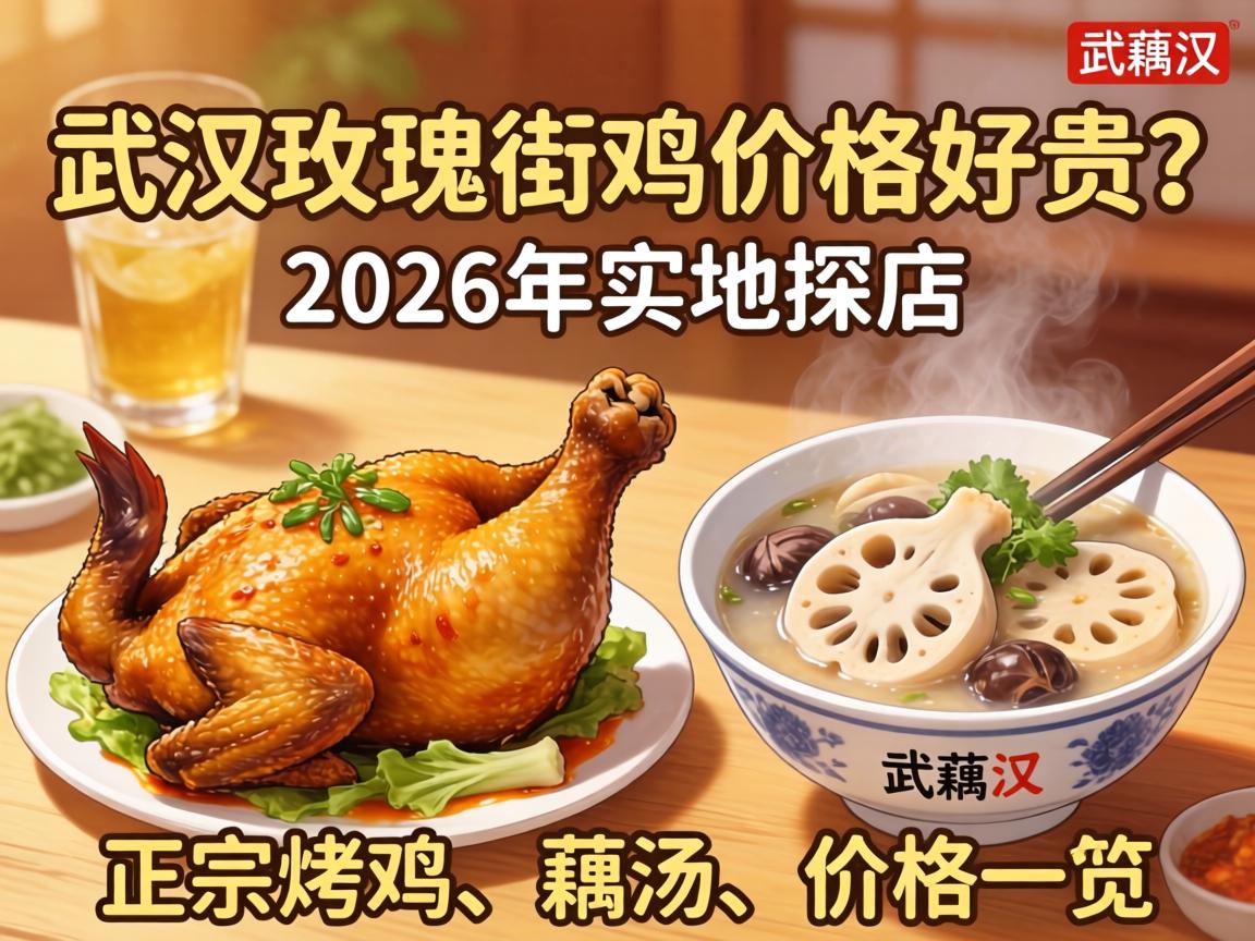 武汉玫瑰街鸡价格好贵？2026年实地探店，正宗烤鸡、藕汤价格一览