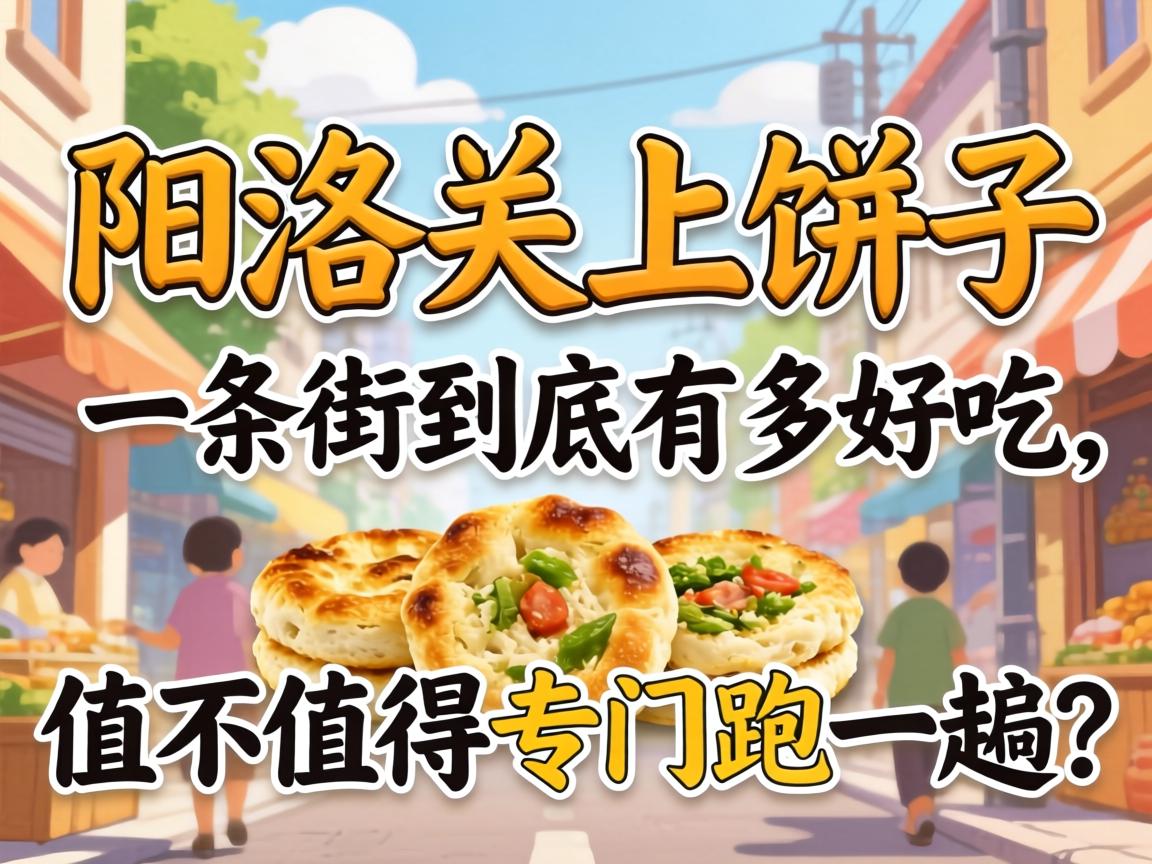 阳逻关上饼子一条街到底有多好吃,值不值得专门跑一趟?