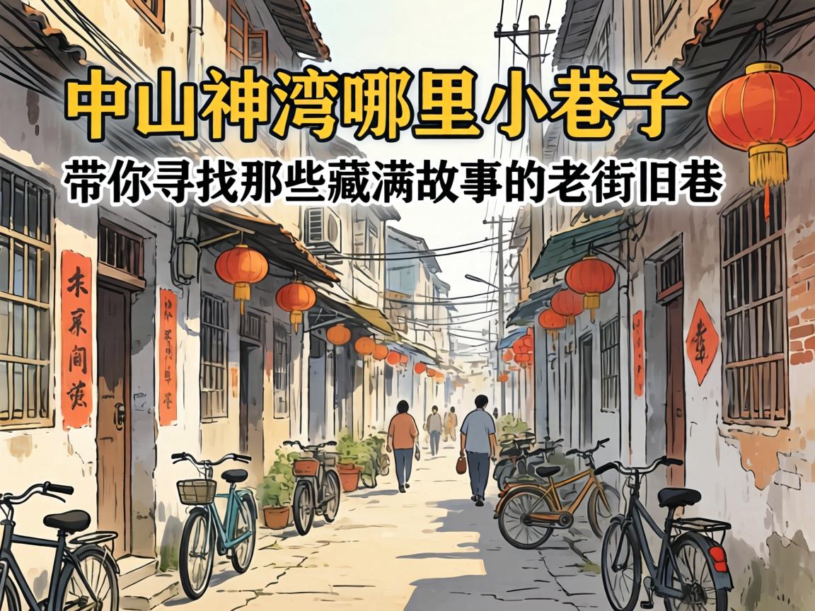 中山神湾哪里有小巷子?带你寻找那些藏满故事的老街旧巷