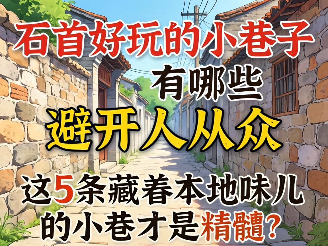 石首好玩的小巷子有哪些，避开人从众，这5条藏着本地味儿的小巷才是精髓？