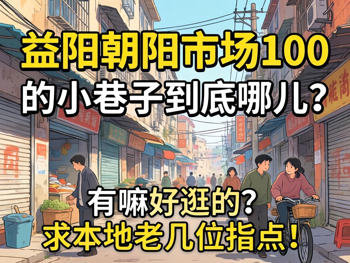 益阳向阳市场100的小巷子究竟在哪儿？？？？有嘛好逛的？？？？求外地老几位指点！