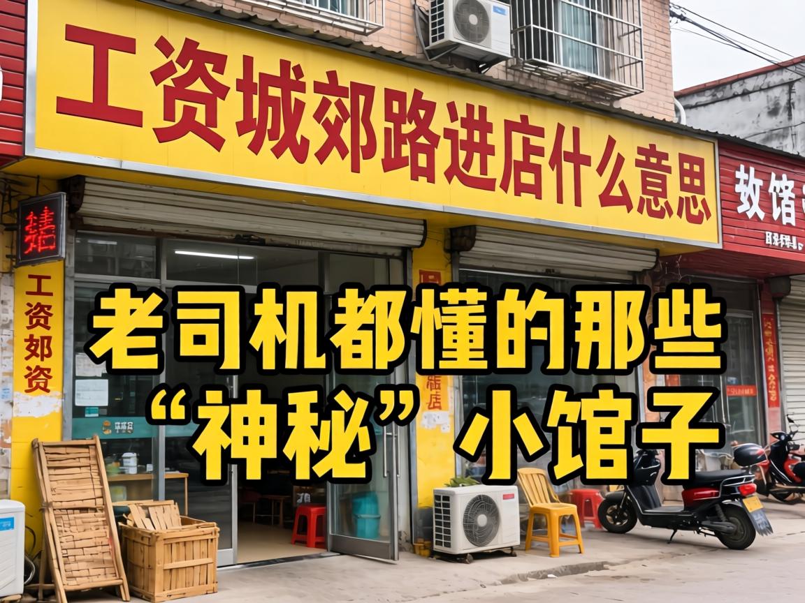 发工资城郊路边店什么意思？老司机都懂的那些“神秘”小馆子