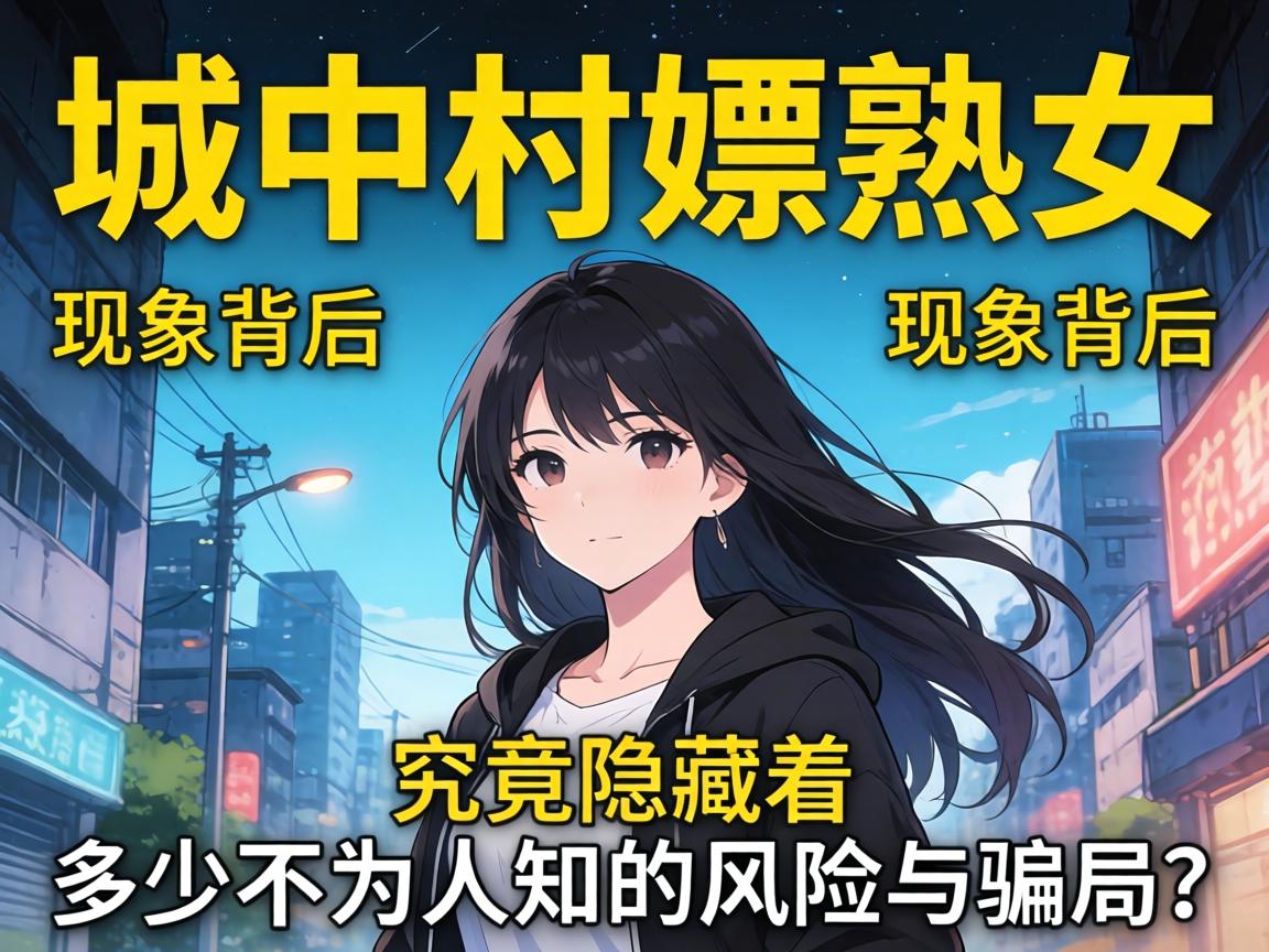 “城中村嫖熟女”现象背后，究竟隐藏着多少不为人知的风险与骗局？