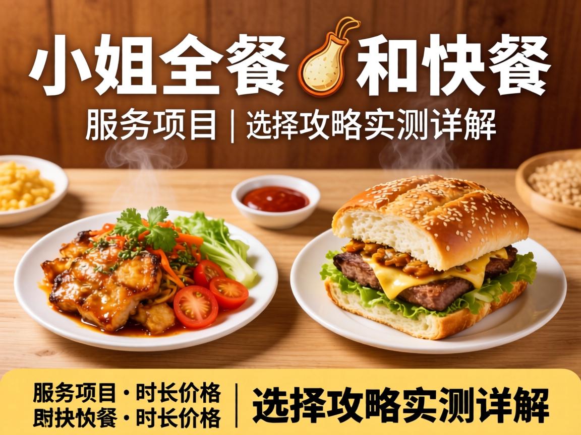 小姐全餐和快餐的区别 | 服务项目、时长价格、选择攻略实测详解
