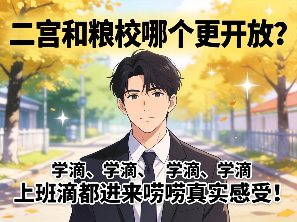 二宫和粮校哪个更盛开？在学滴、上班滴都进来唠唠真实感触！