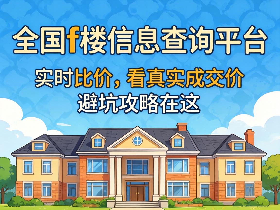 全国f楼信息查询平台，实时比价、看真实成交价，避坑攻略在这