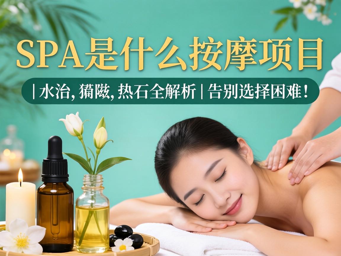 SPA是什么推拿项目 | 水疗、精油、热石全剖析，，，，离别选择难题！
