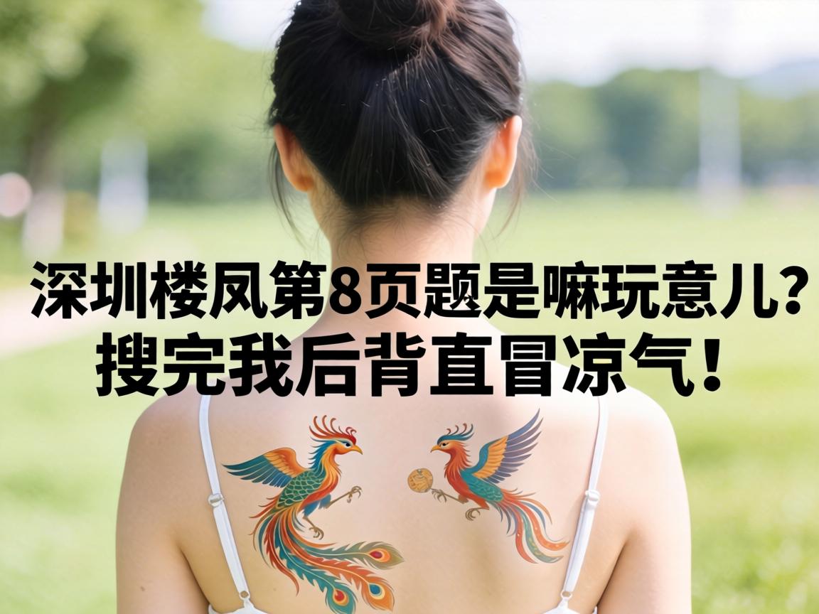 深圳楼凤第8页到底是嘛玩意儿？搜完我后背直冒凉气！