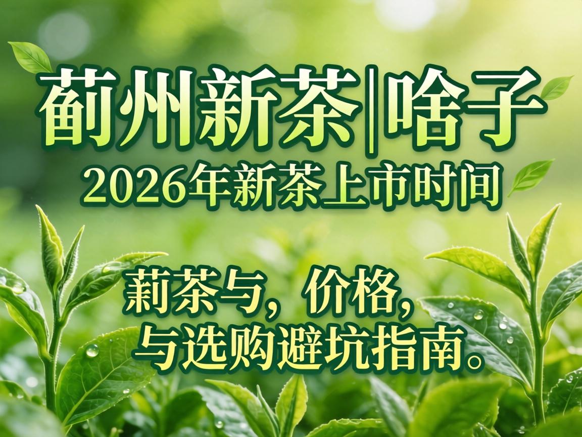 蓟州新茶是啥子|2026年新茶上市时间、价格与选购避坑指南