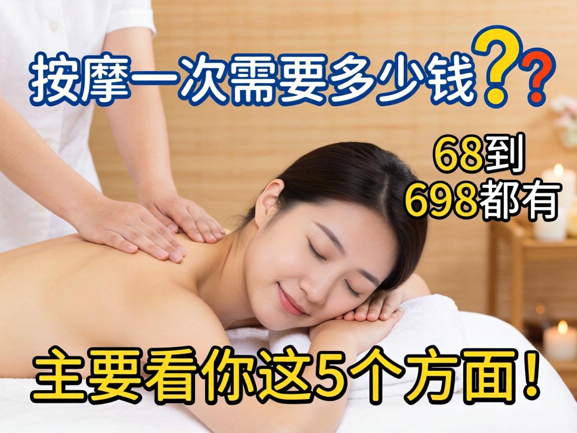 推拿一次必要几多钱？从68到698都有，重要看你这5个方面！