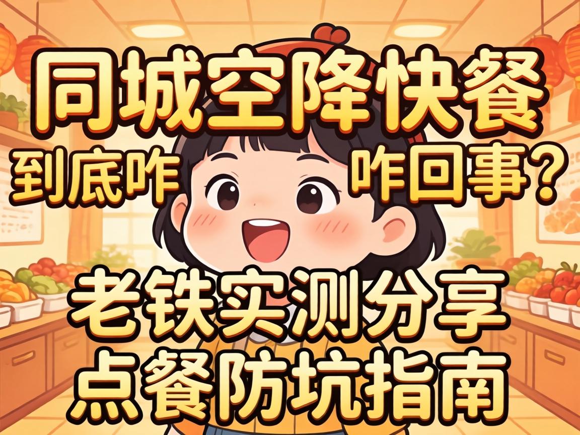 同城空降快餐到底咋回事?老铁实测分享点餐防坑指南