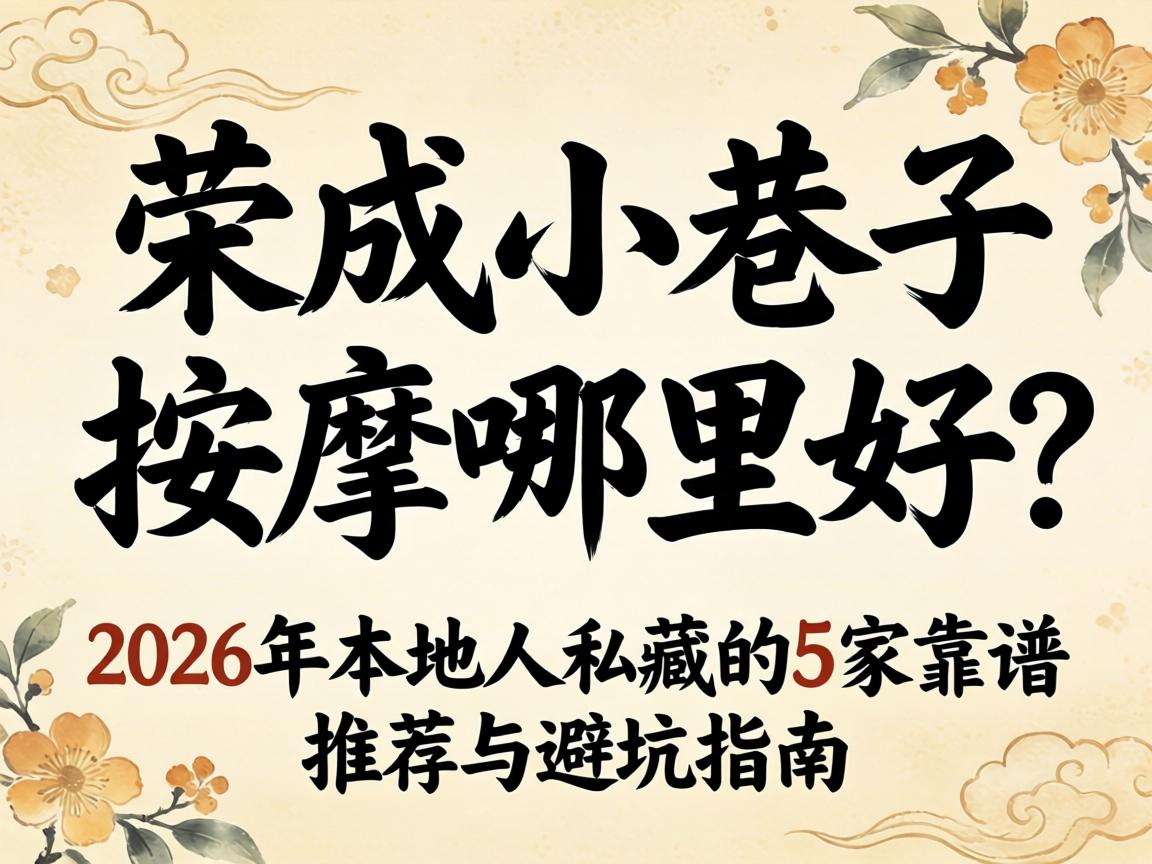荣成幼小路推拿哪里好？2026年本地人私藏的5家靠谱推荐与避坑指南