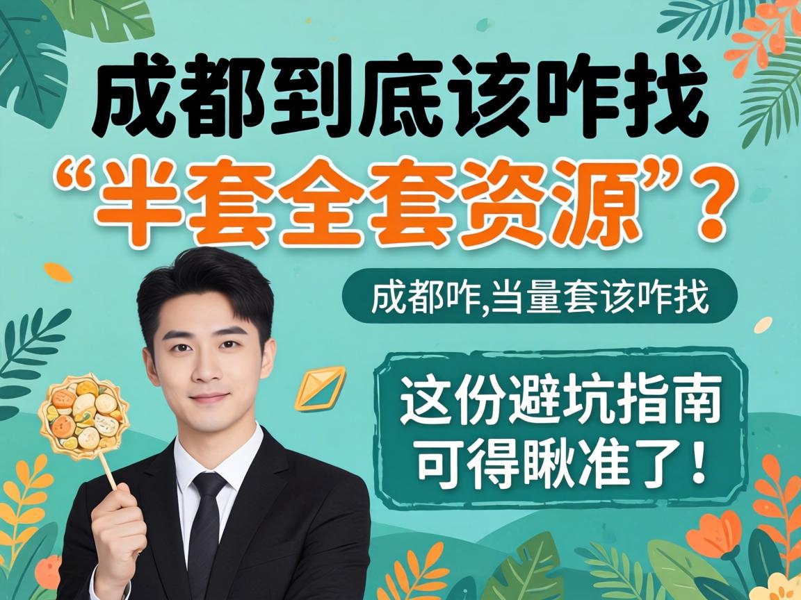 在成都到底该咋找“半套全套资源”？这份避坑指南可得瞅准了！