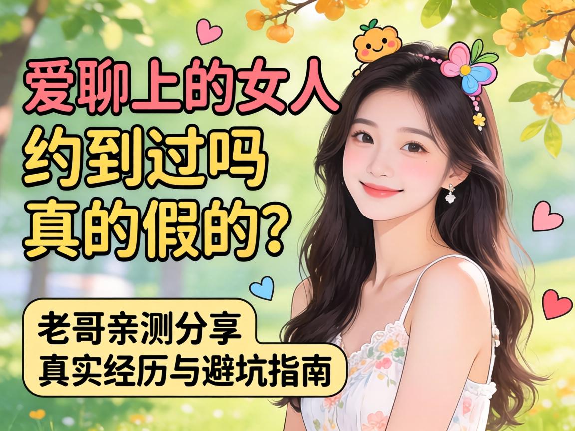 爱聊上的女人约到过吗真的假的？老哥亲测分享真实经历与避坑指南