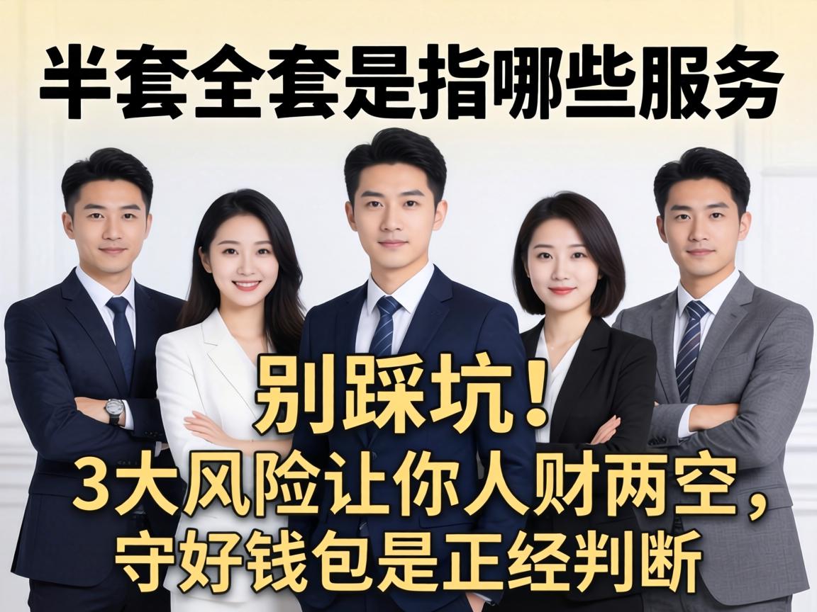 半套全套是指哪些服务?别踩坑!3大风险让你人财两空,守好钱包是正经