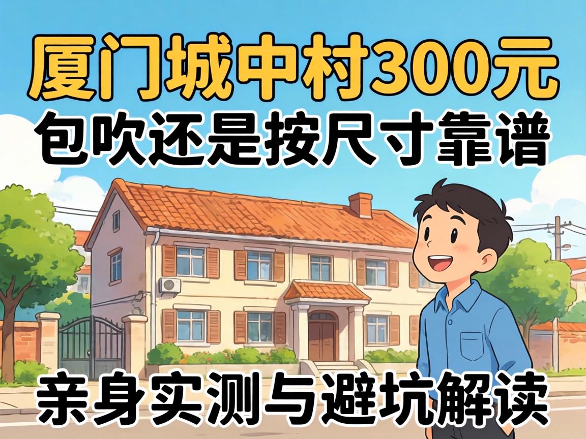 乐山城中村300元包吹还是按尺寸靠谱吗亲自实测与避坑解读