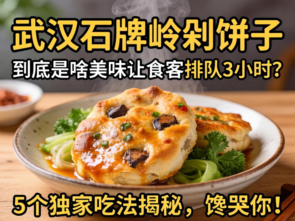 武汉石牌岭剁饼子，到底是杉味让门客列队3幼时？5个独家服法揭秘，馋哭你！