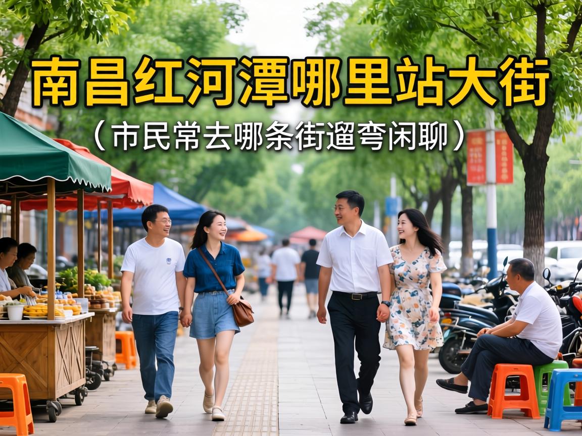 南昌红谷滩那里有站大街的？？？？市民常去哪条街遛弯闲聊？？？？