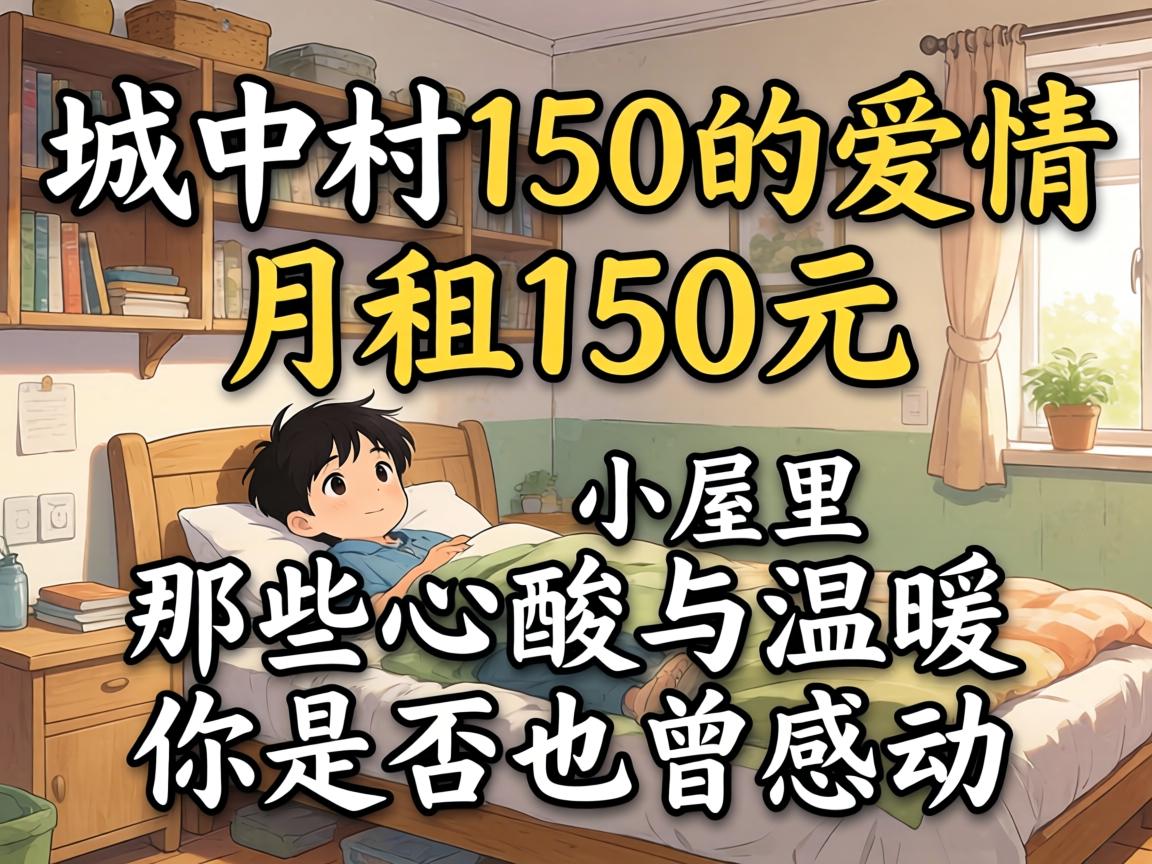 城中村150的爱情，月租150元小屋里那些心酸与温暖，你是否也曾感动？