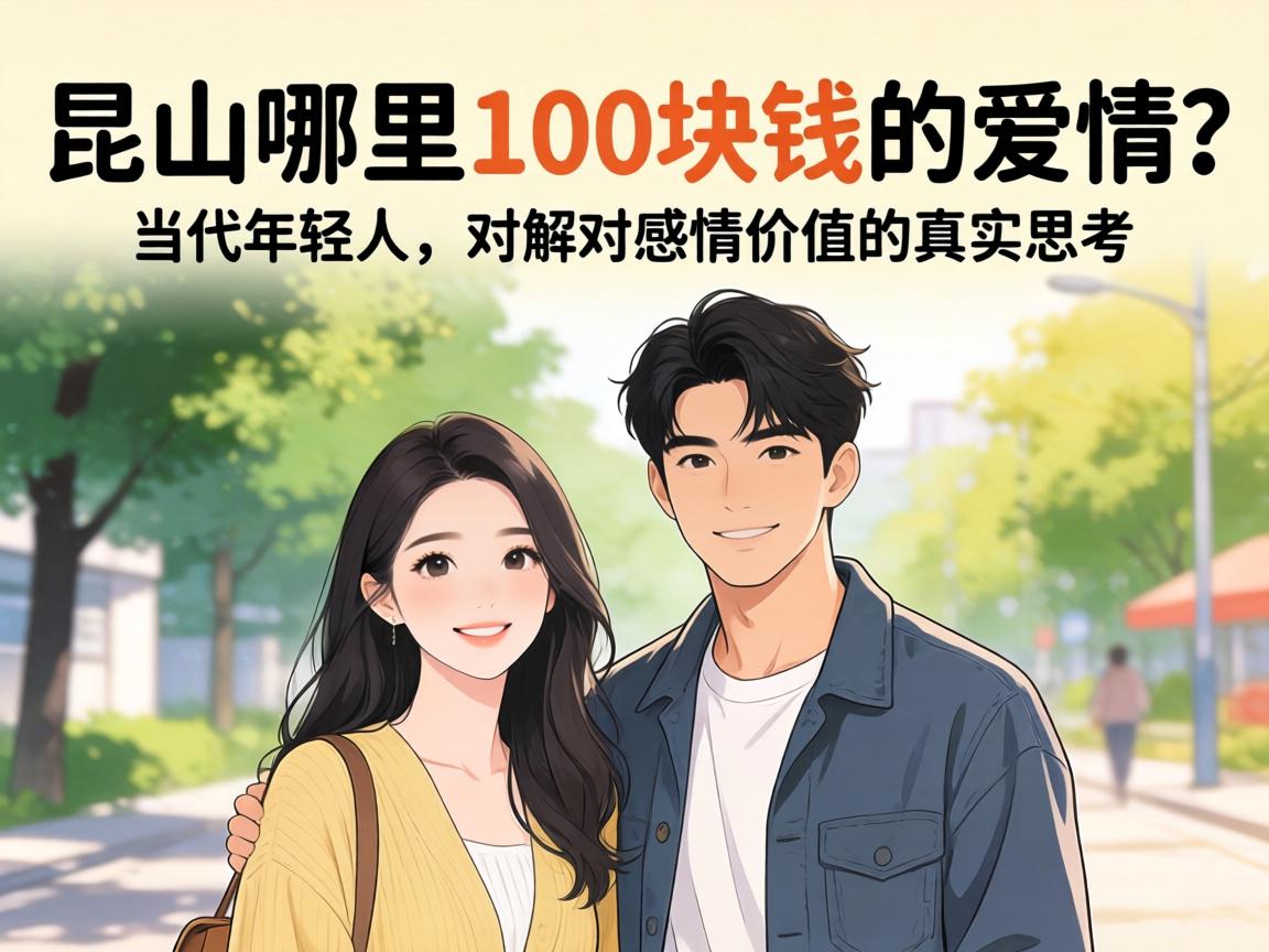 昆山哪里有100块钱的爱情？解读当代年轻人对感情价值的真实思考