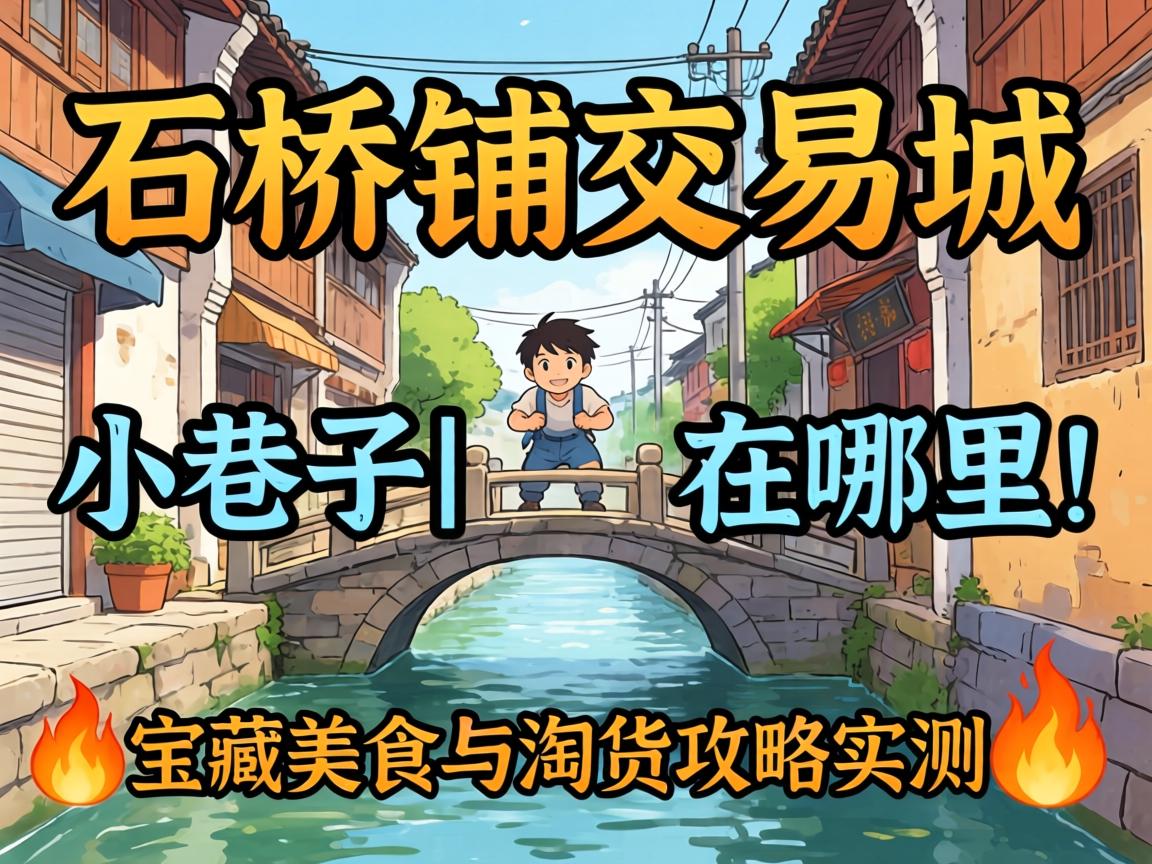 石桥铺买卖城幼小路在哪里|宝藏美食与淘货攻略实测?