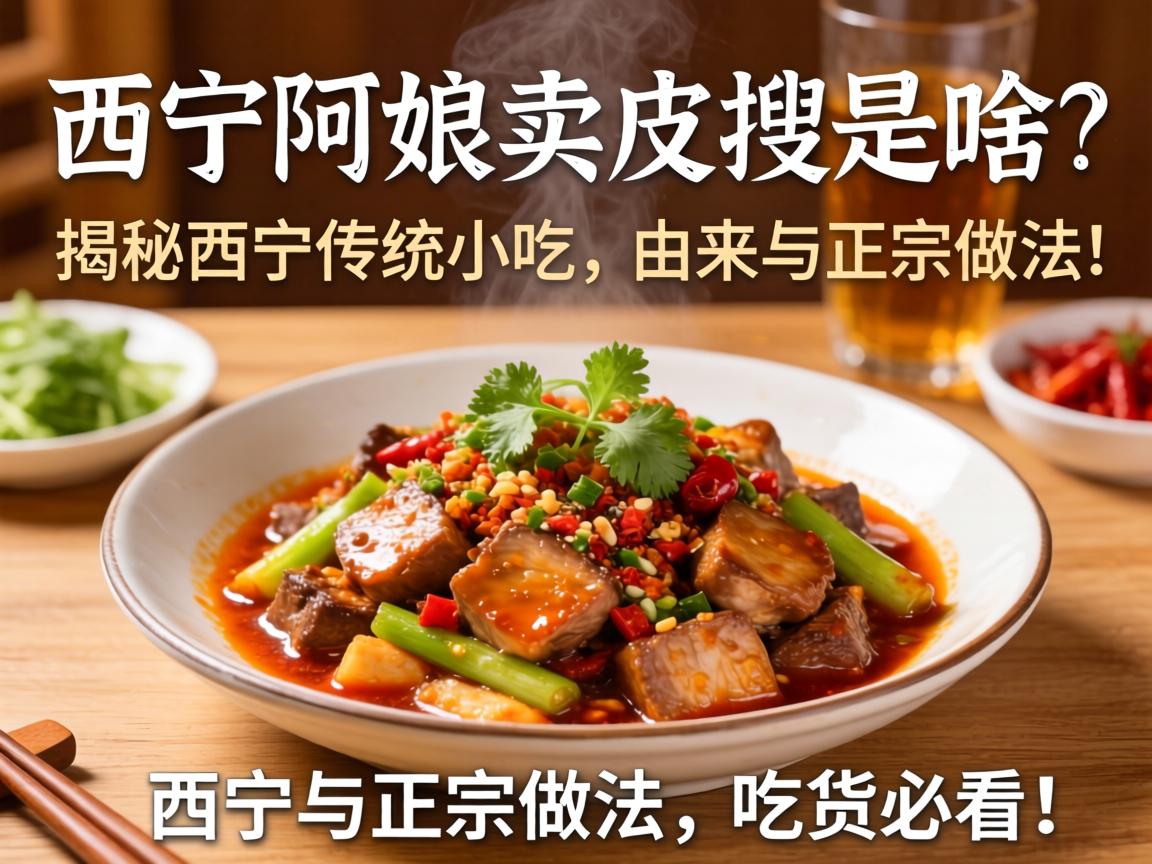 西宁阿娘卖皮搜是啥？揭秘西宁传统小吃的由来与正宗做法，吃货必看！