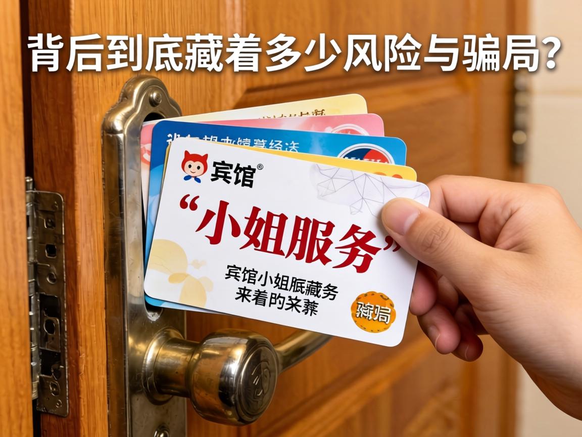 那些从宾馆门缝塞进来的“小姐服务”卡片，背后到底藏着多少风险与骗局？