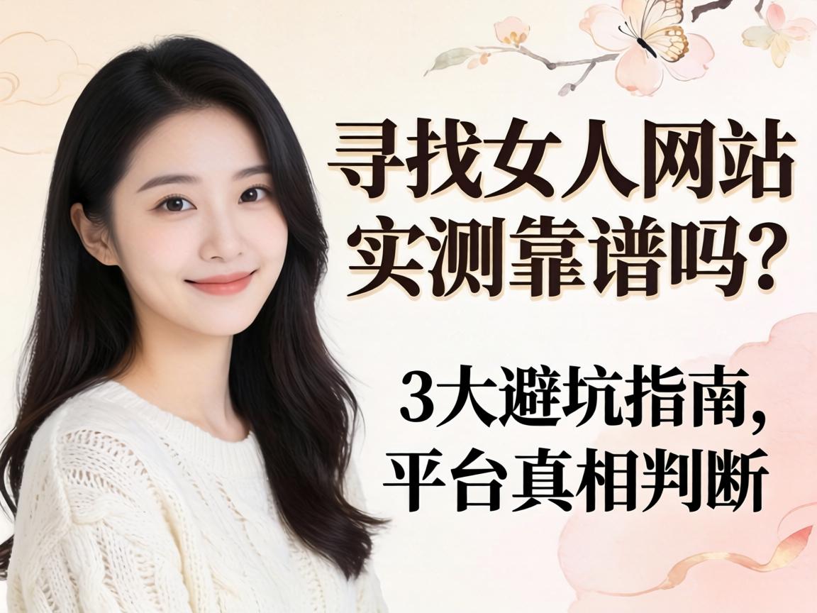 寻找女人的网站实测靠谱吗?3大避坑指南与平台真相