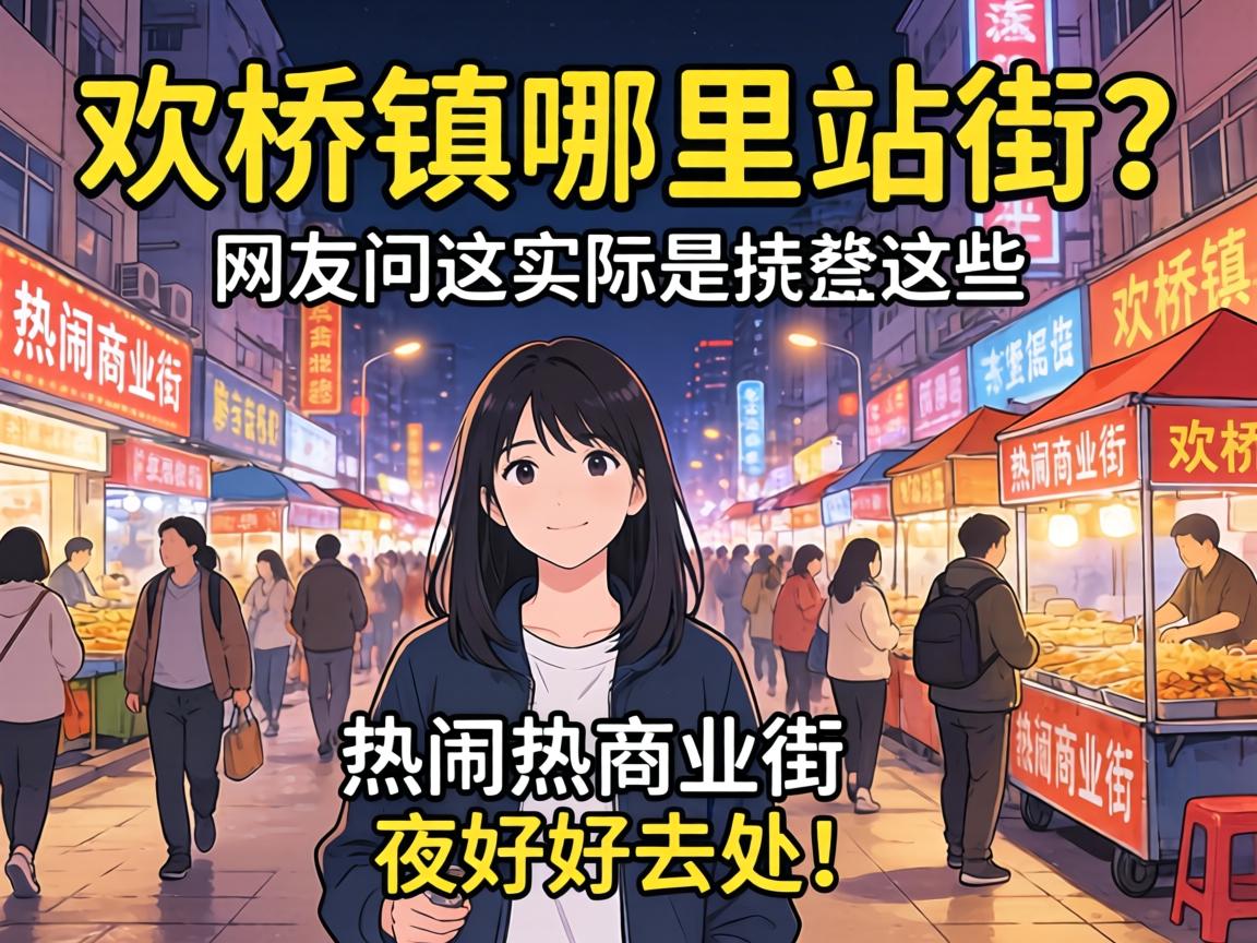 康桥镇哪里有站街的?网友问的其实是这些热闹商业街和夜市好去处!