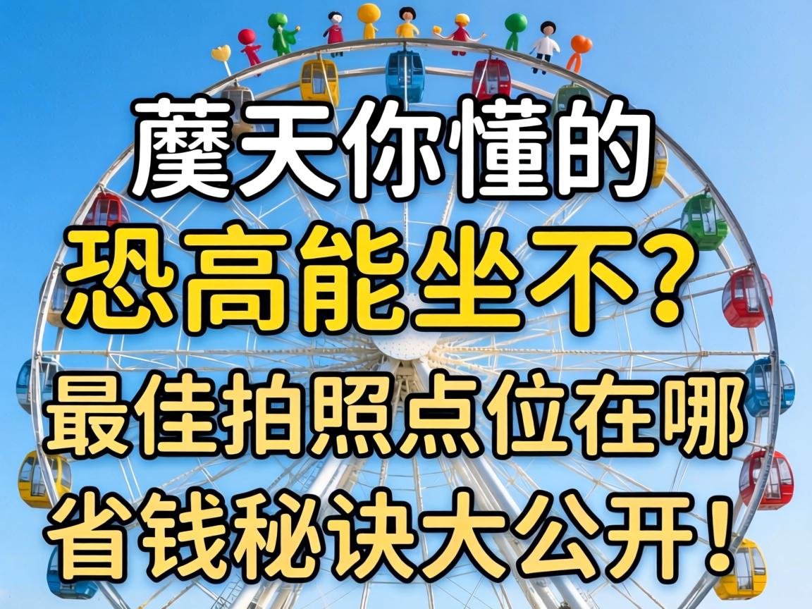 摩天轮你懂的，恐高能坐不？最佳拍照点位在哪？省钱法门大公开！
