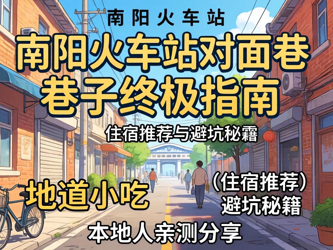 南阳火车站对面巷子终极指南：地道小吃、住宿推荐与避坑秘籍，本地人亲测分享