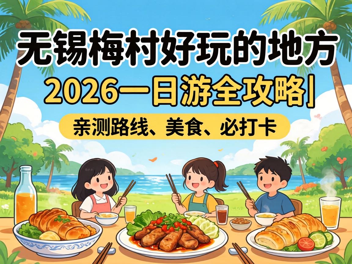 无锡梅村好玩的地方_2026一日游全攻略|亲测路线、美食、必打卡
