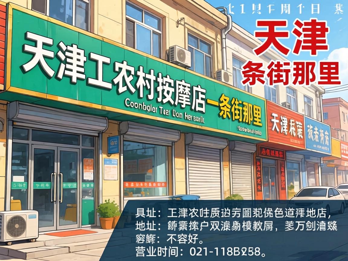 天津工农村按摩店一条街在哪?求具体地址、哪家好及营业时间!