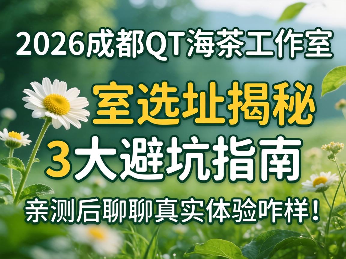 2026成都QT海茶工作室选址揭秘与3大避坑指南，亲测后聊聊真实体验咋样！
