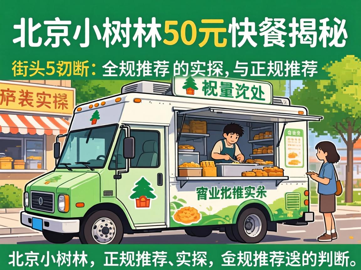 北京小树林50元快餐揭秘，，，，，陌头流动餐车实探与正规推荐