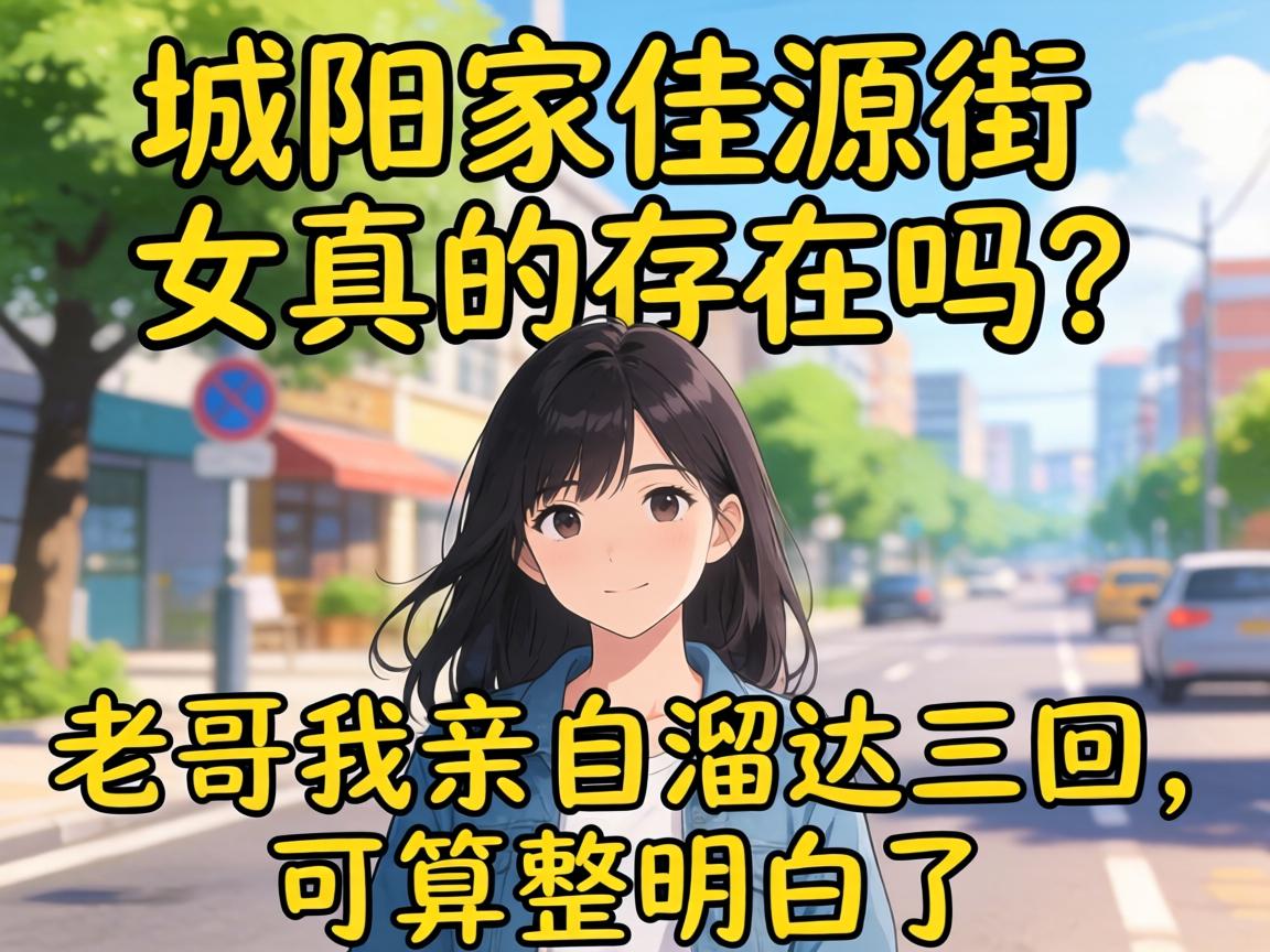 城阳家佳源街女真的存在吗？老哥我亲自溜达三回，可算整领略了