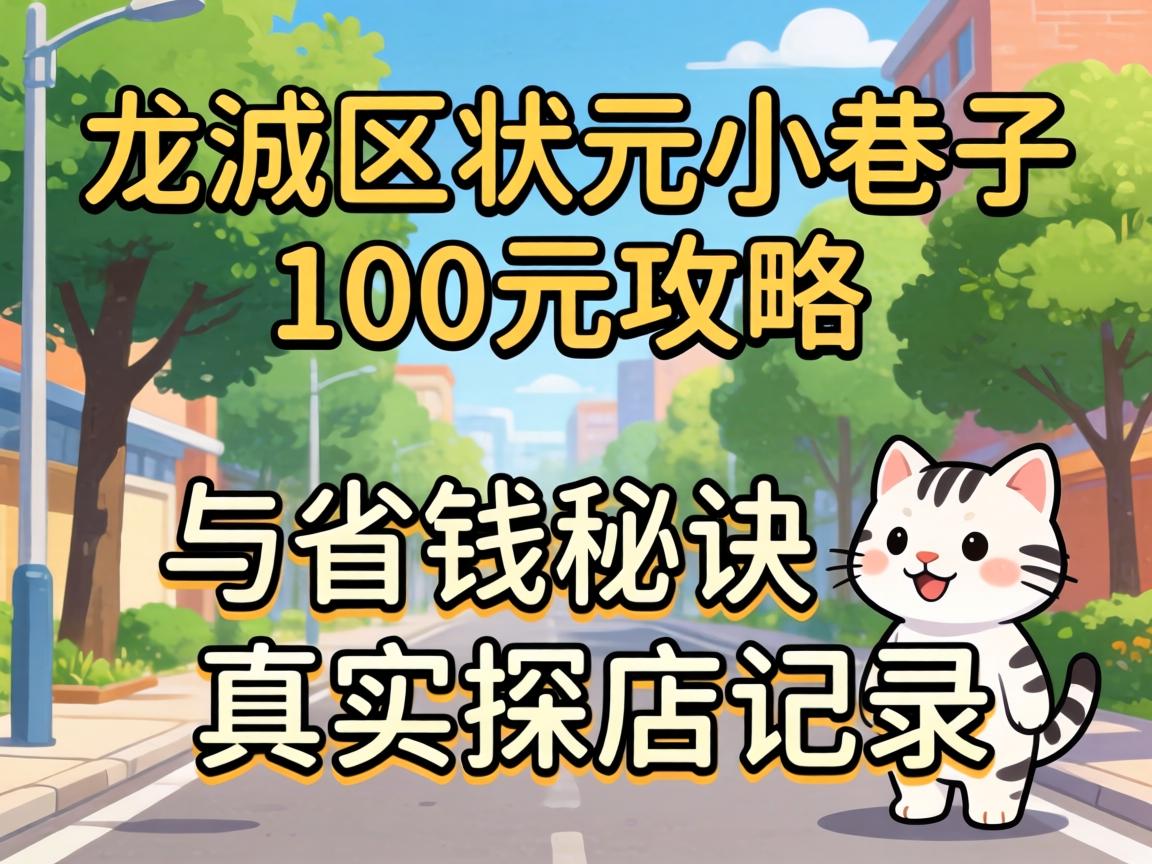 龙湾区状元小巷子100元攻略：省钱秘诀与真实探店记录