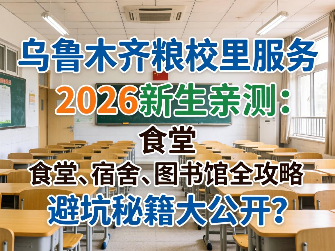 乌鲁木齐粮校里有服务吗,2026新生亲测:食堂、宿舍、图书馆全攻略,避坑秘籍大公开?