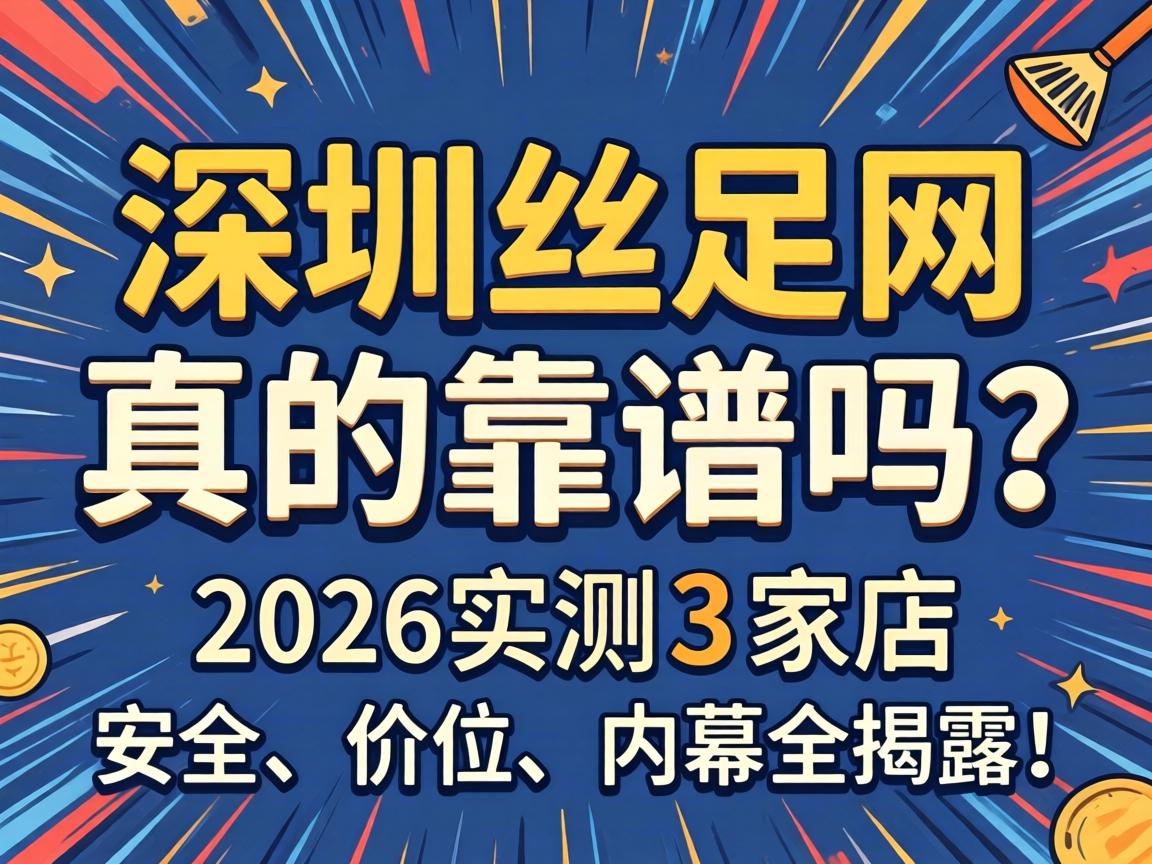 深圳丝足网,真的靠谱吗?2026实测3家店,安全、价位、内幕全揭露!