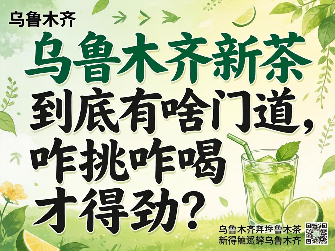 乌鲁木齐新茶到底有啥门道，咋挑咋喝才得劲？