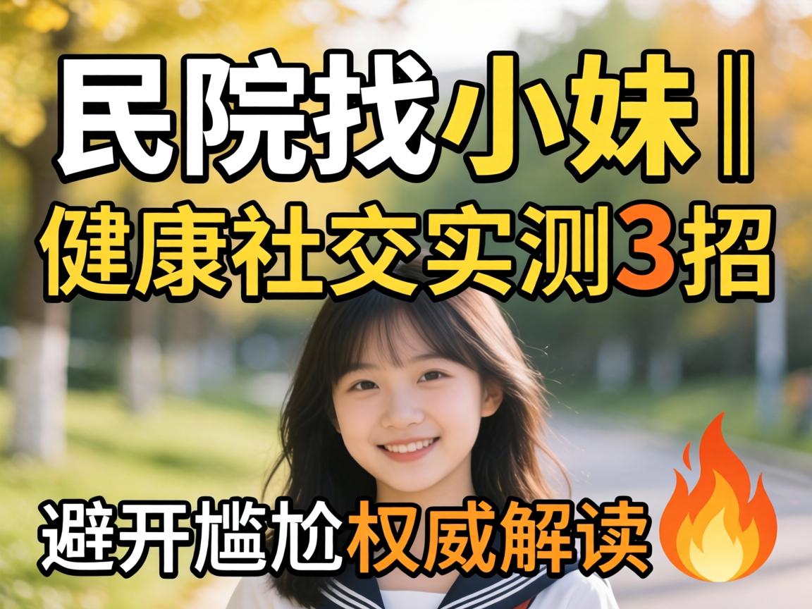 若何在民院找幼妹｜健全社交实测3招 避开狼狈权威解读?