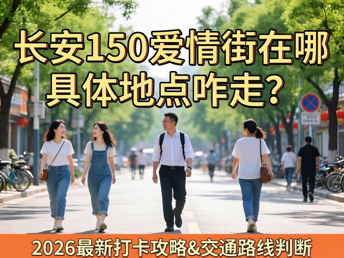 长安150爱情街在哪具体地位咋走？附2026最新打卡攻略&交通路线