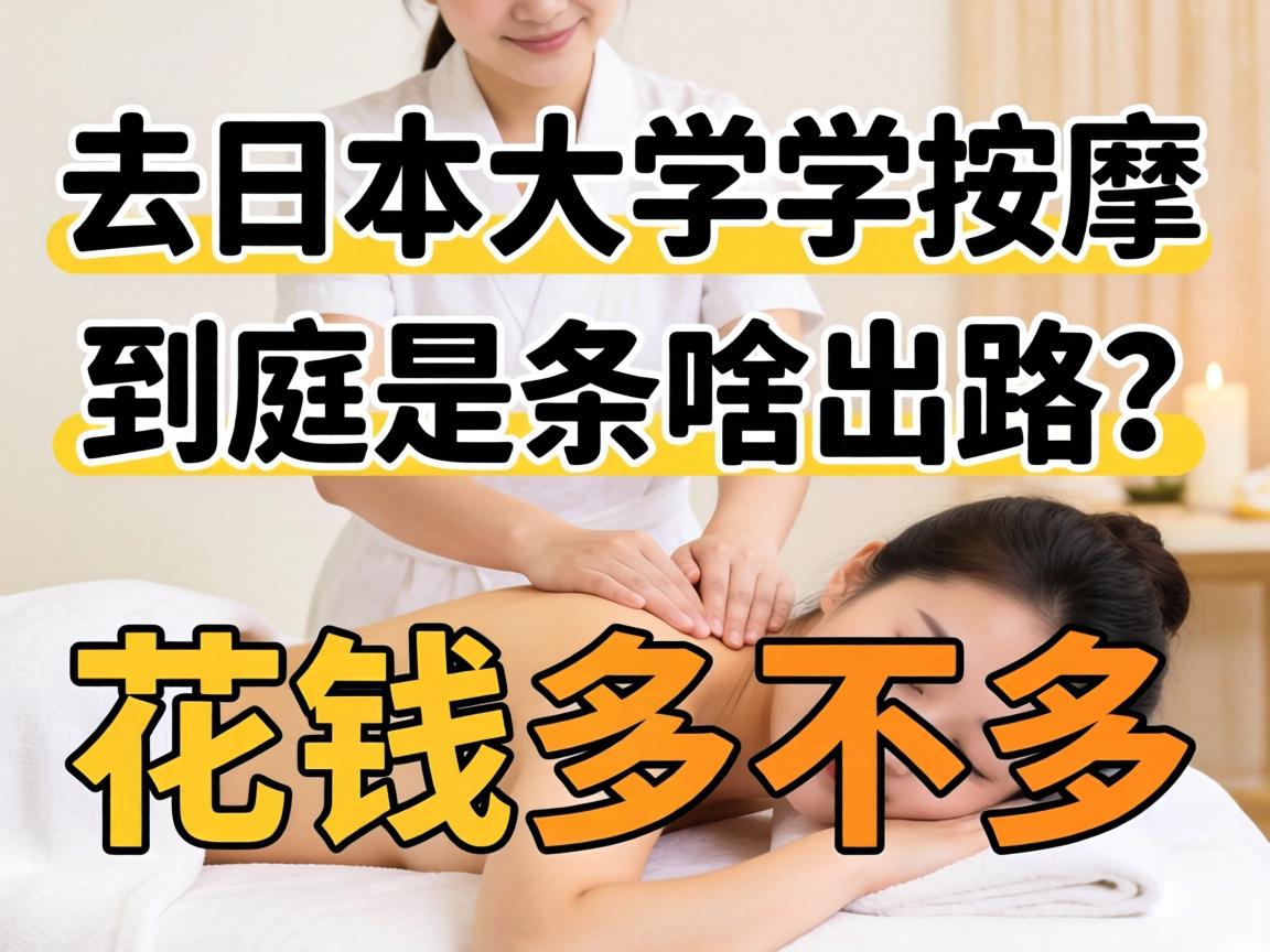 去日本大学学推拿，，，究竟是条啥出路？？？花钱多未几？？？