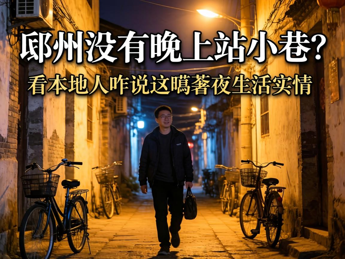 邳州有没有晚上站小巷的？看本地人咋说这旮沓夜生活实情