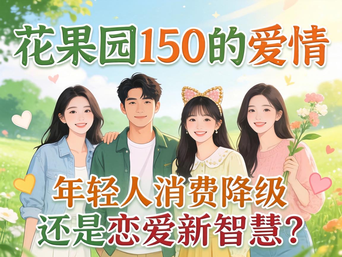 “花果园150的爱情”是年轻人消费降级还是恋爱新智慧？