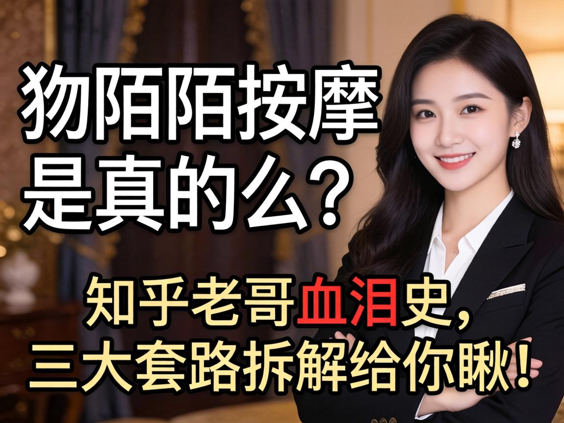 约陌陌推拿是真的么？？知乎老哥血泪史，，三大套路拆解给你瞅！