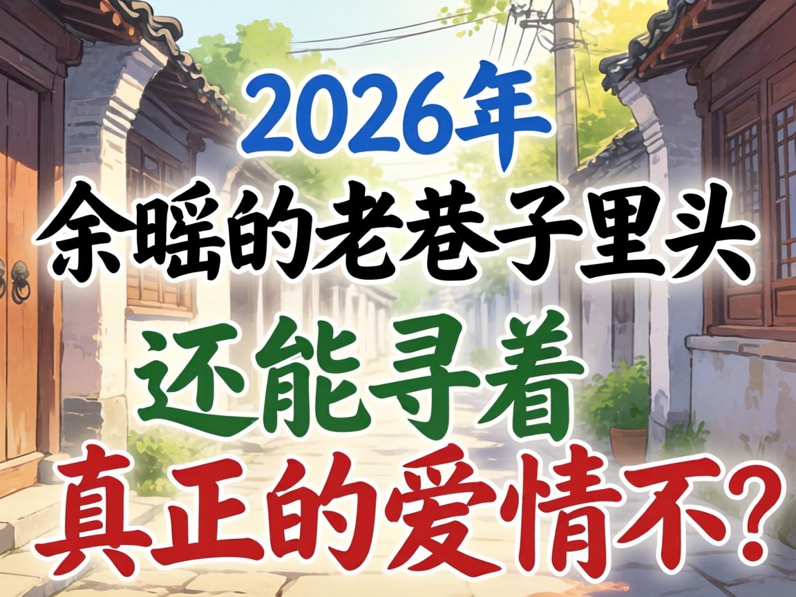 2026年，余姚的老巷子里头，还能寻着真正的爱情不？