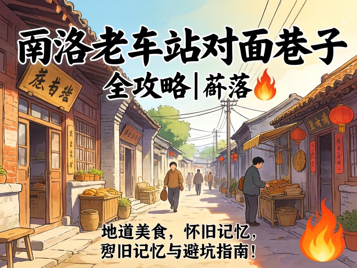 商洛老车站对面巷子全攻略｜地道美食、怀旧记忆与避坑指南?