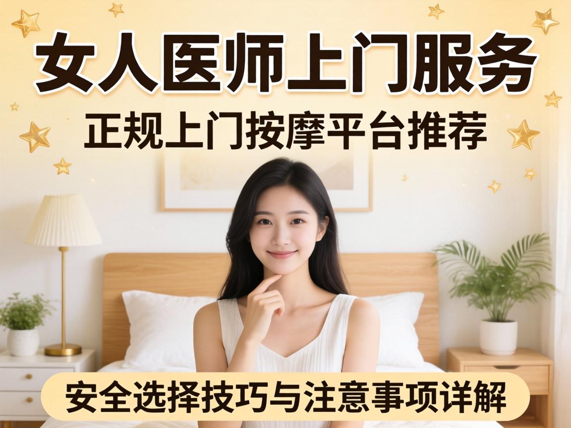 女技师上门服务：正规上门按摩平台推荐，安全选择技巧与注意事项详解